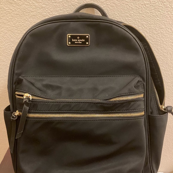 Brand New “without tags” Black and Gold Kate Spade backpack. Excellent condition - Picture 4 of 4